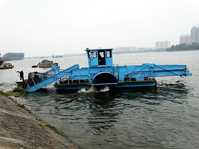 Оборудование для очистки от водорослей в водохранилище Чжанхэ (Китай)